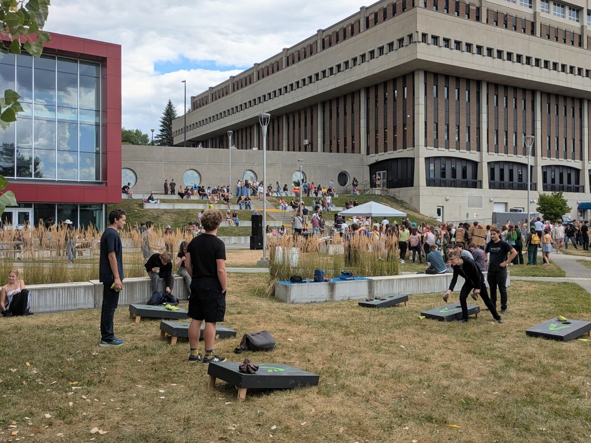 Le campus festif lors de la fête de la rentrée 2025