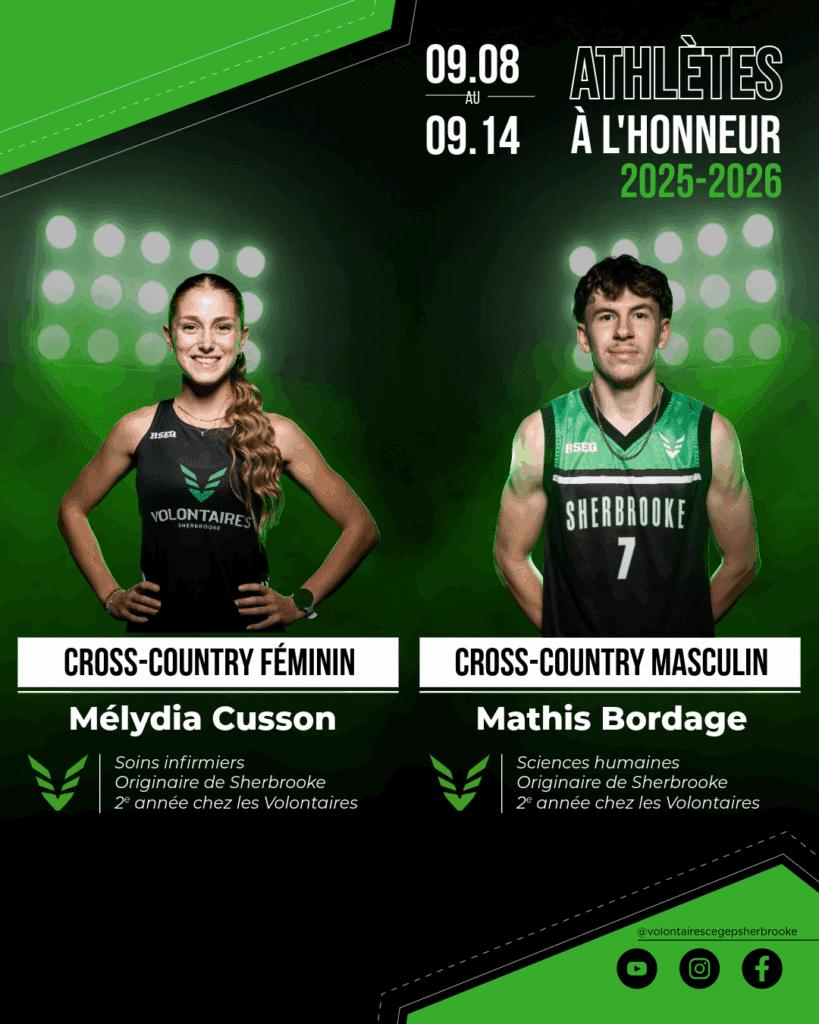 Athletes a lhonneur 8 au 14 septembre 2