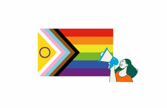 Un personnage clame haut et for l'importance de la diversité sexuelle et de genre