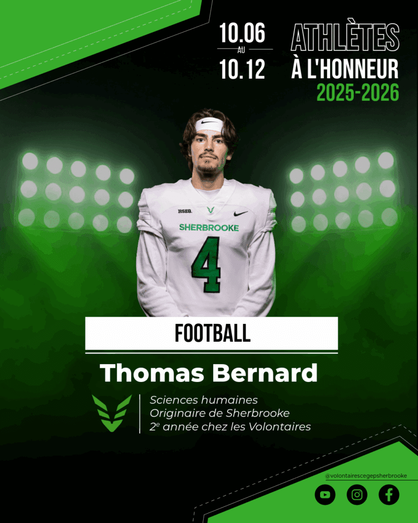 Athletes a lhonneur 6 au 12 octobre 1