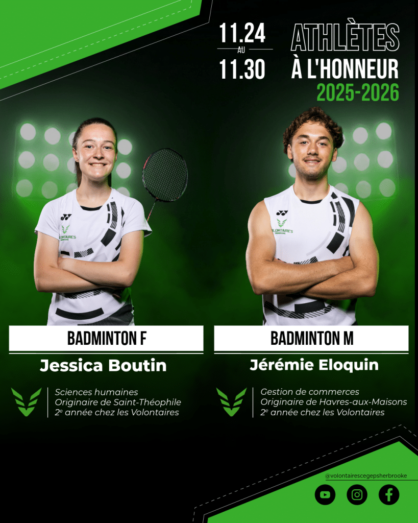 Athletes a lhonneur 25 26 1 3