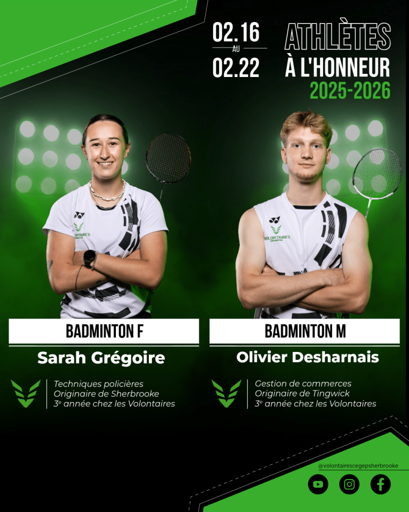 Athletes a lhonneur 25 26 1 1 1