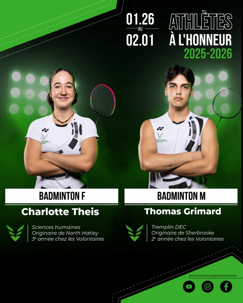 Athletes a lhonneur 25 26 1