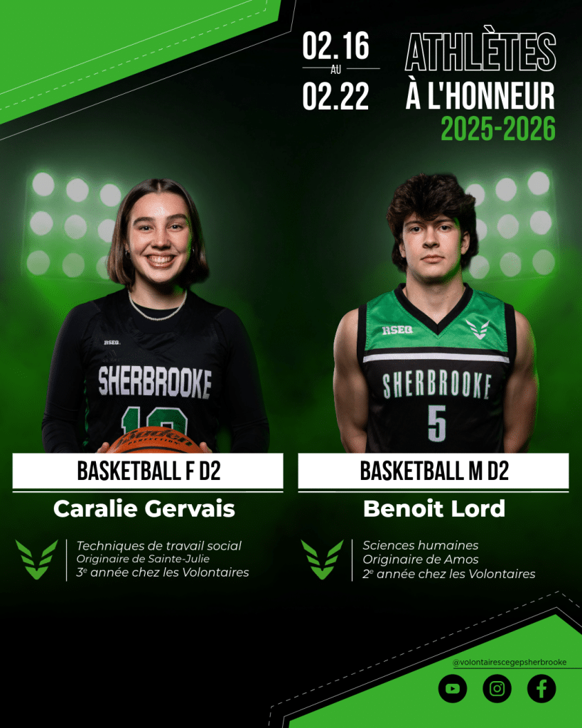 Athletes a lhonneur 25 26 3 4