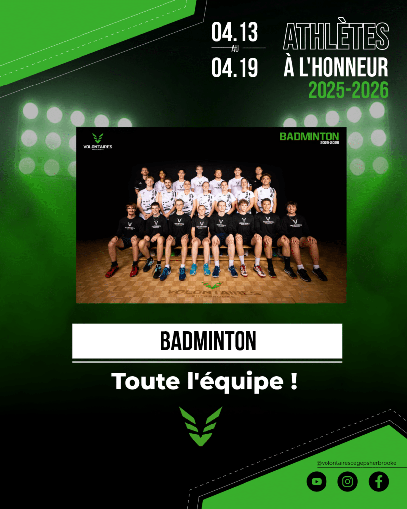 Athletes a lhonneur 25 26 2 9