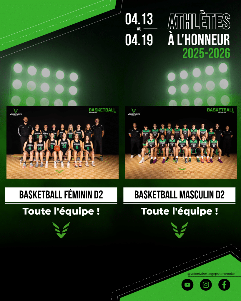 Athletes a lhonneur 25 26 4 2