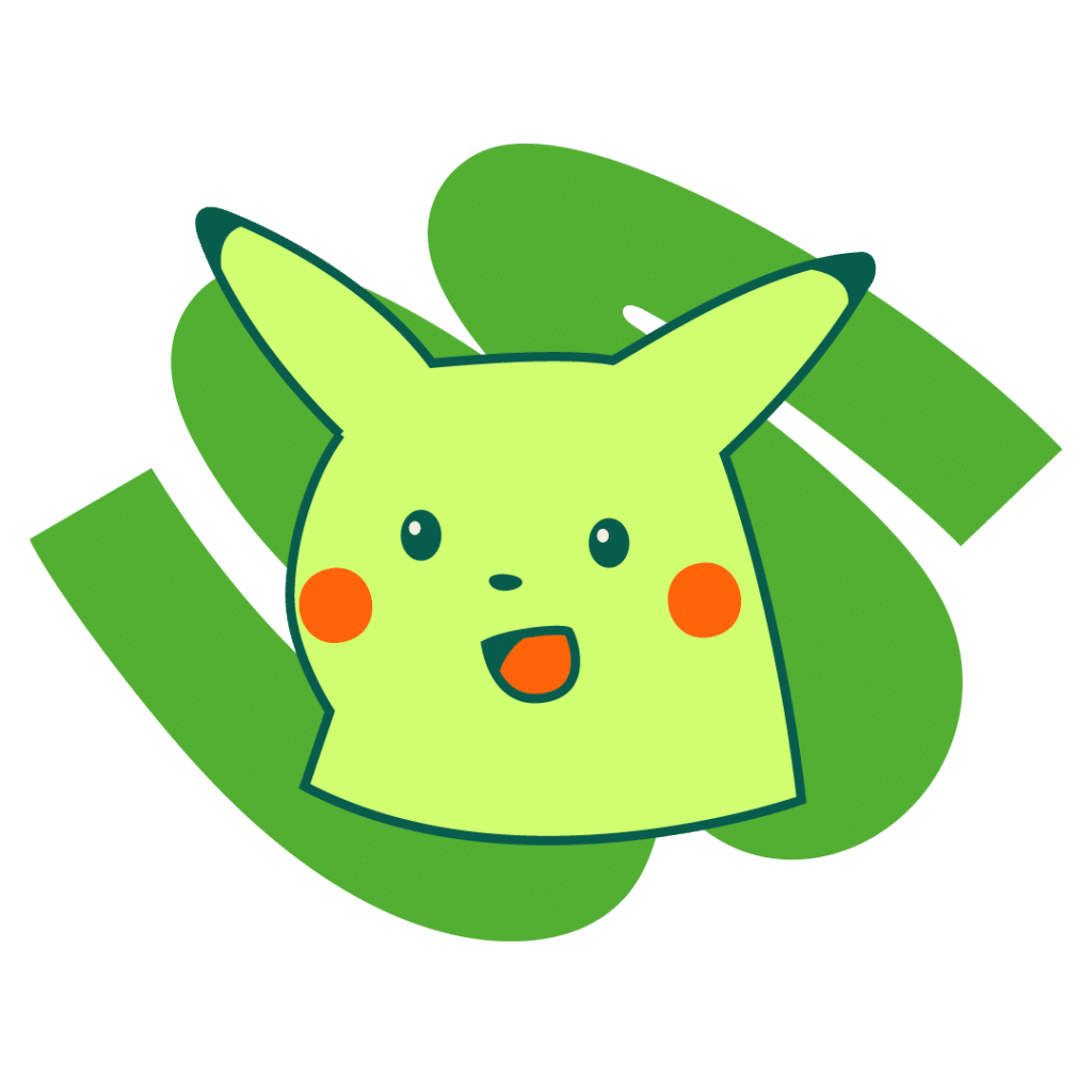 Illustration du meme "pikachu surpris"